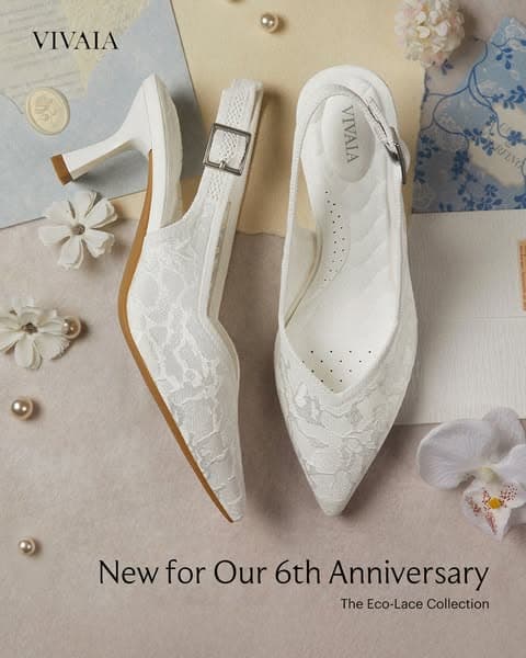 Slingback, Reimagined in Lace