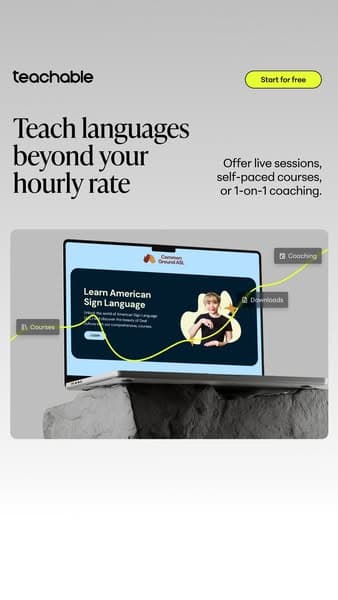 The Best Place for Language Teachers to Scale Their Business