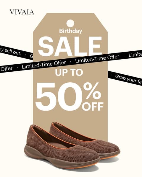 Clearance + Anniversary Savings