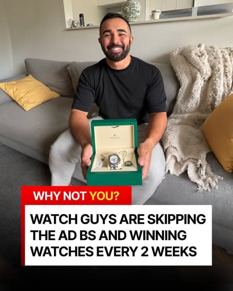 Win Your Dream Watch This Month 🔥