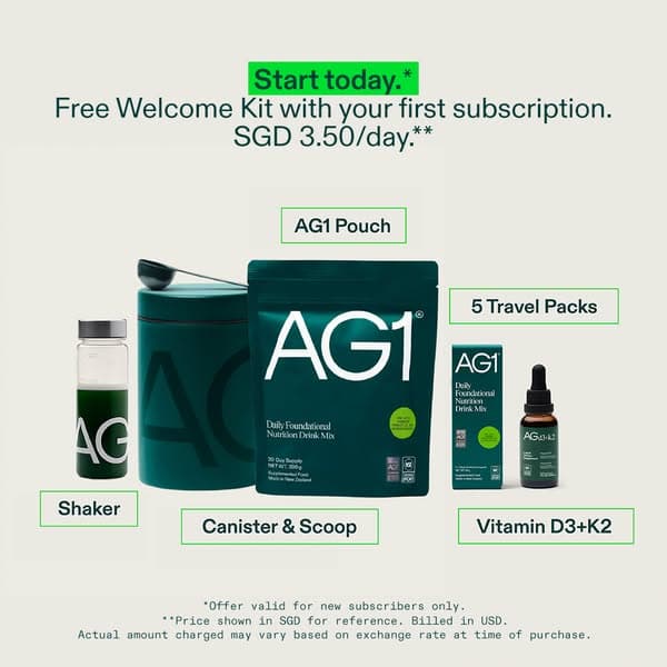 Free Welcome Kit Worth 76 USD