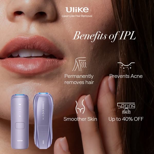 Spring Sale: Up to 40% OFF IPL Hair Removal