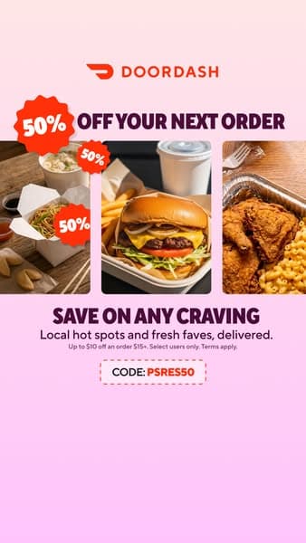 Get food, drinks, and more
