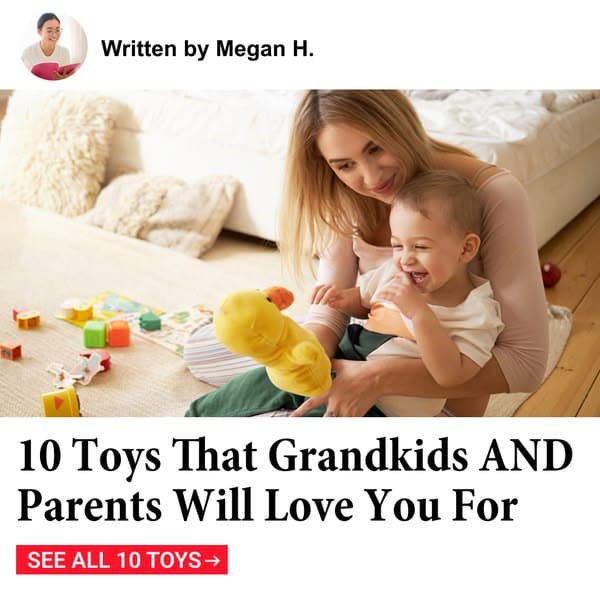 10 Guilt-Free Gifts for Grandkids 🎁