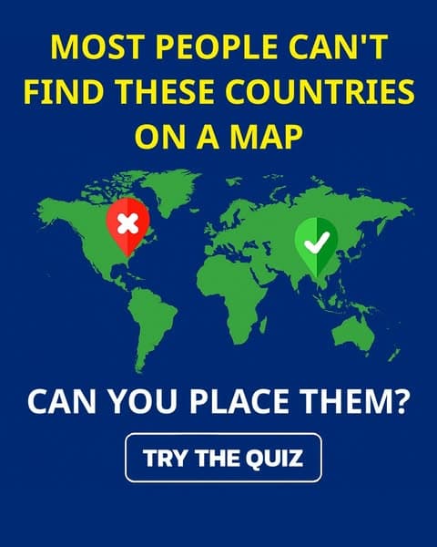 Most Adults Fail This Elementary School Geography Quiz