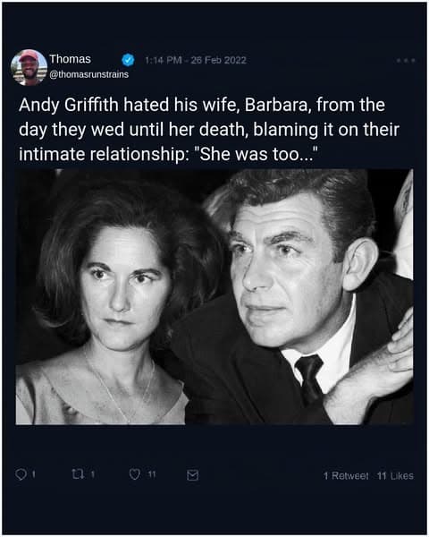 The Real Story Of Andy Griffith