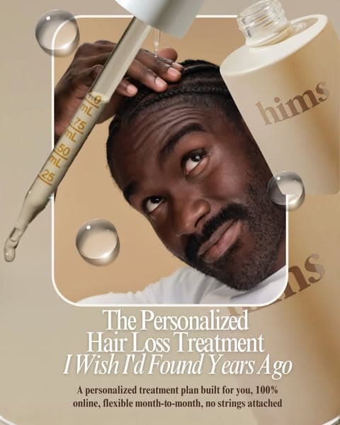Personalized Hair Loss Treatment, Built for You