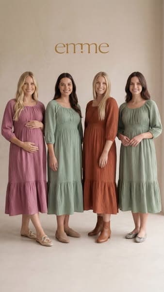 Eliza Dress For Maternity and Postpartum