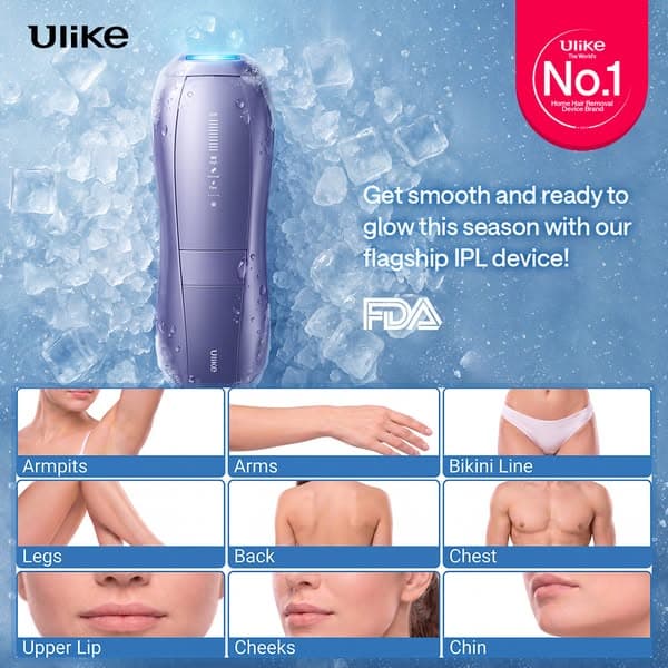 Ulike Air 10 Ice-Cold IPL. Zero Pain.