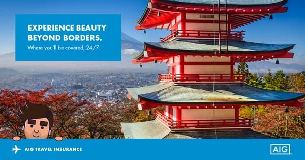 Travel Insurance premium - Starts from RM31