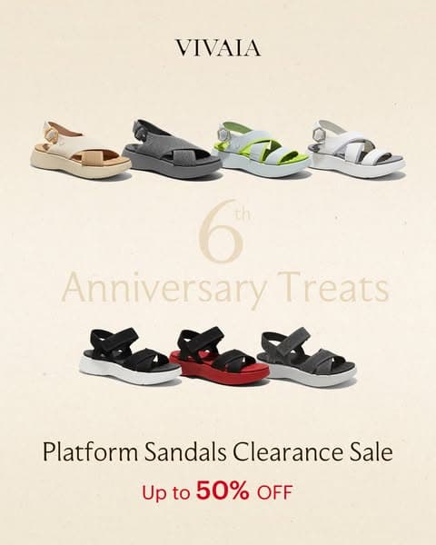 Clearance + Anniversary Savings