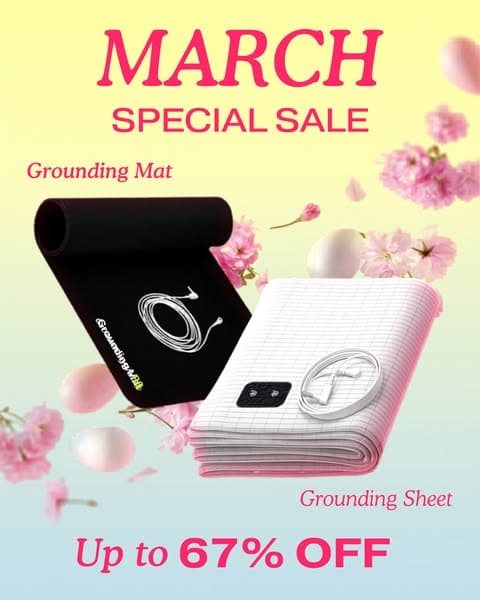 LAST CALL: Buy 2 Sheets and get a FREE Grounding Mat!