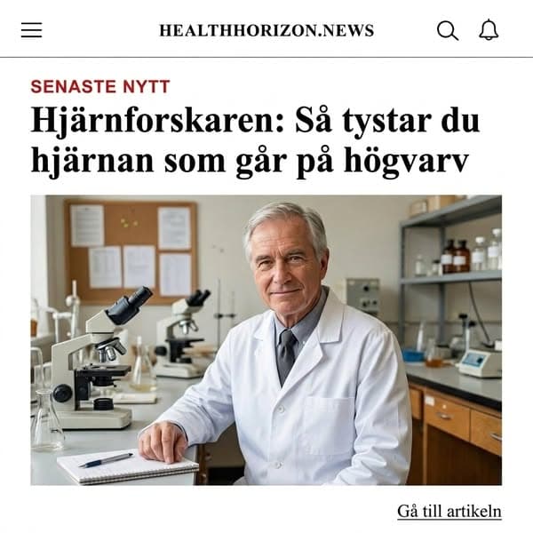 Den 15-minutersrutin som lugnar en hjärna som inte kan stänga av – utan att du ens märker det