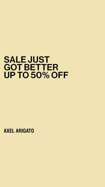Sale continues, now up to 50% off.