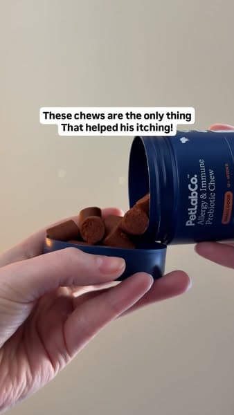 This chew is a gamechanger for scratching & paw licking!