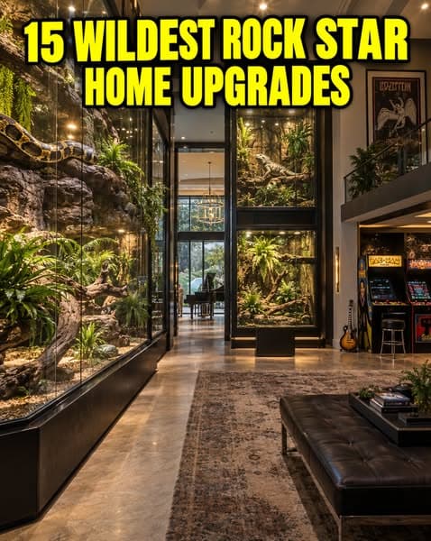 Inside the Most Bizarre Home Additions of Rock's Legends
