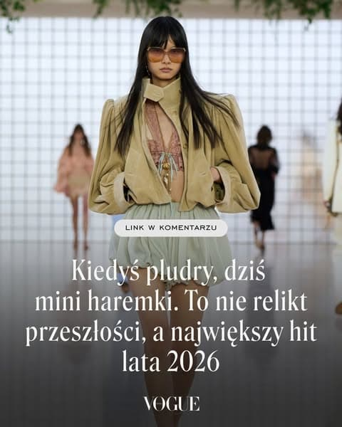 Kiedyś pludry, dziś mini haremki. To nie relikt przeszłości, a najmodniejsze szorty lata 2026