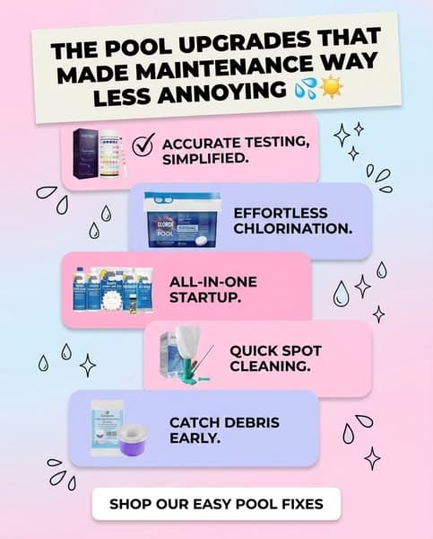 The upgrades that make pool days actually easier 💦
