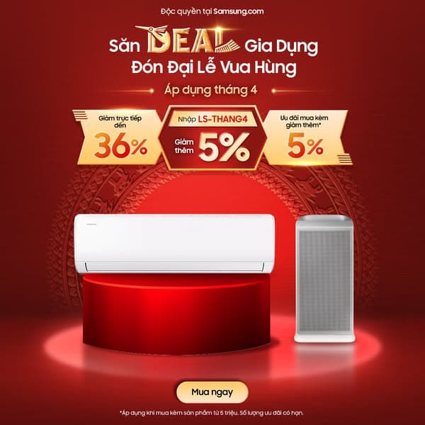 Săn Deal sống khỏe, đón Đại Lễ Vua Hùng