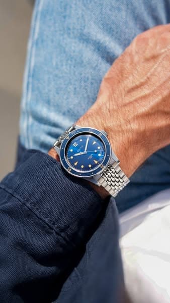 Aquascaphe Classic Blue Gilt