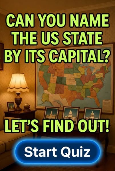 Can You Name The US State By Its Capital?