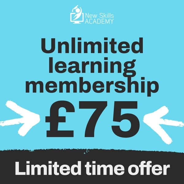NOW £75 💥Unlimited Learning Membership