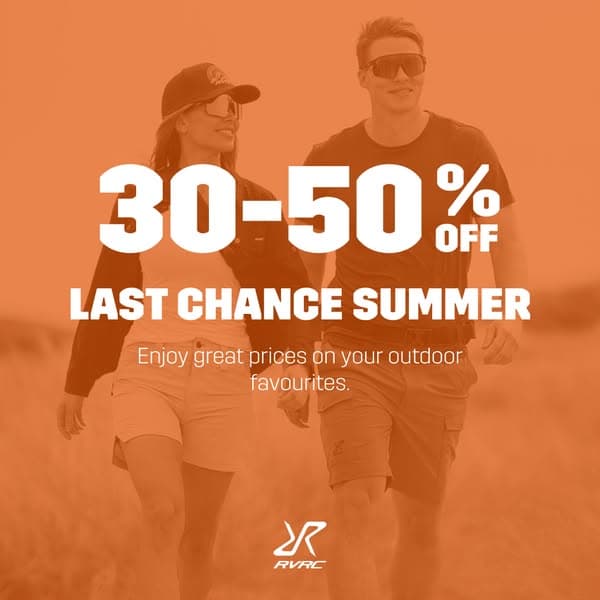 30-50% off selected outdoor gear