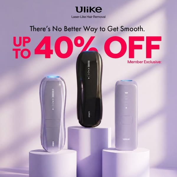 25% OFF Ulike IPL β Member Day
