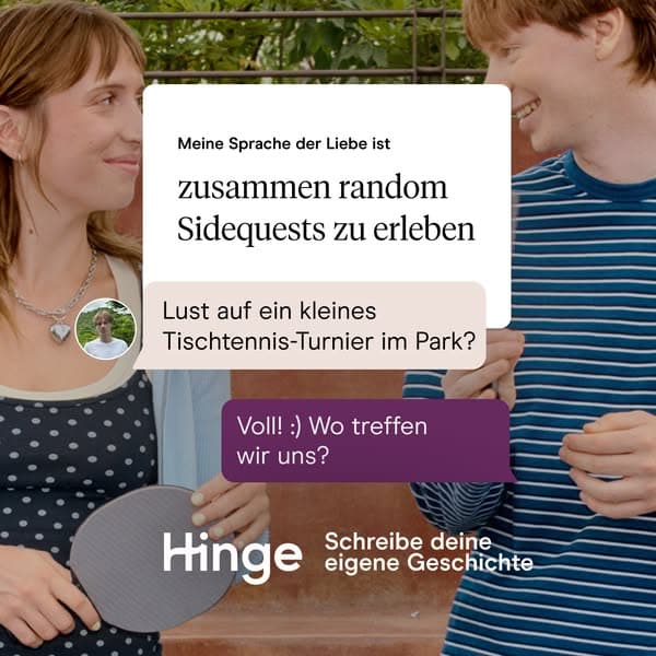Finde echte Gefühle.