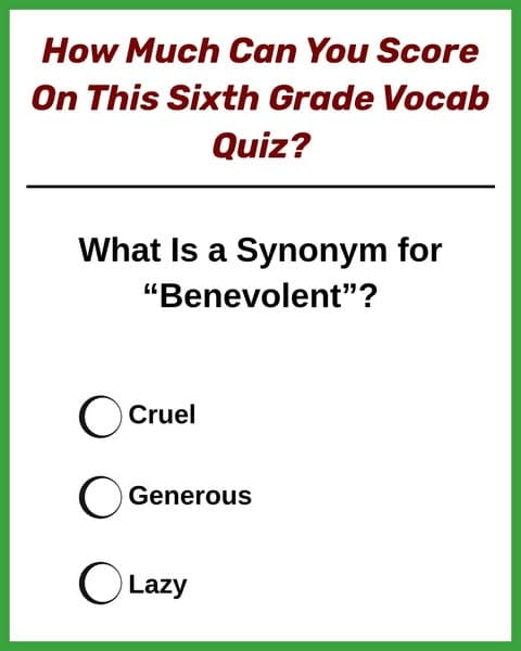 Most Adults Can’t Pass a 6th Grade Vocab Test—Can You Get Even One Right?
