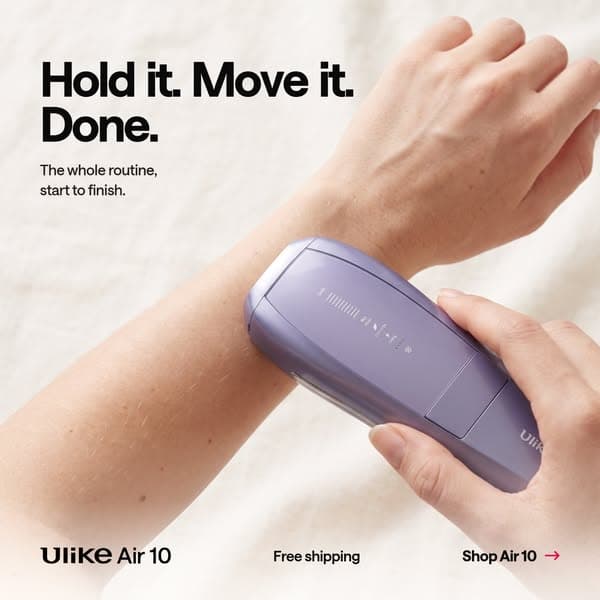 Say Goodbye to HairโShop Ulike Air10โs Fast & Painless Hair Removal Now!