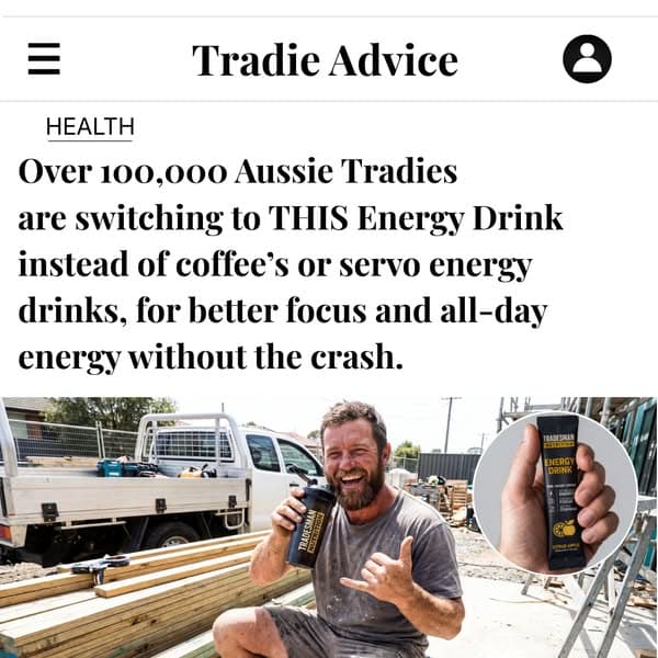 Supplements for Tradies