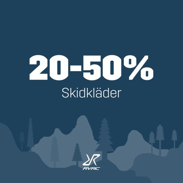 Upp till 50% rabatt⛷️