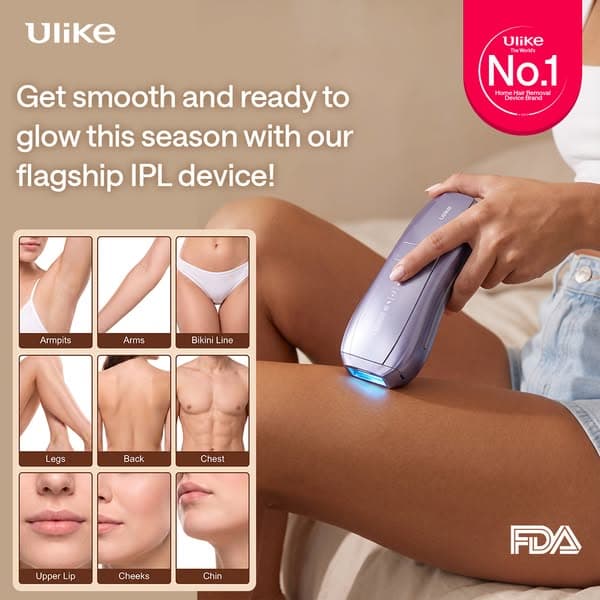 Ulike Air 10 Ice-Cold IPL. Zero Pain.