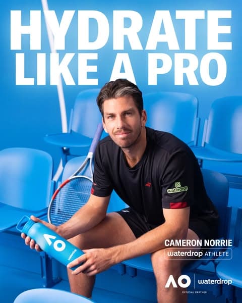 The Australian Open x waterdrop® Collection 💧