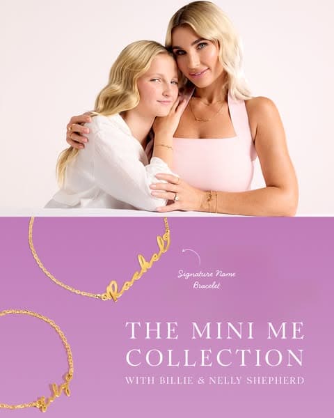 Mini Me Signature Name Bracelet