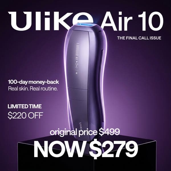 Was $499. Now $279 with the Glow Plan.