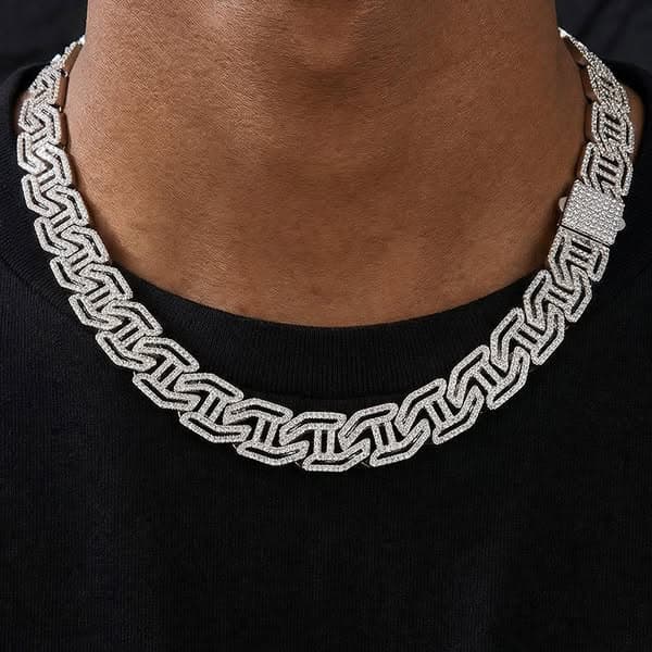 β‘ 16mm Cuban Chain β 2 for ONLY $49.99!