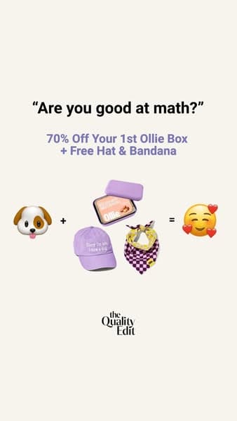 Free Ollie Swag + 70% Off