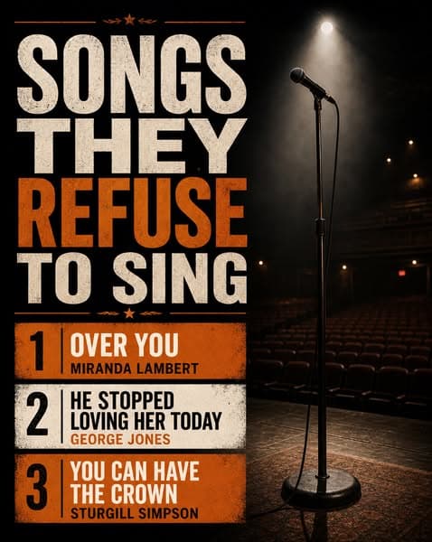 Why These Nashville Hits Are Off The Setlist