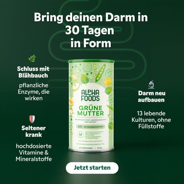 Alle Nährstoffe, 100% aus Pflanzen