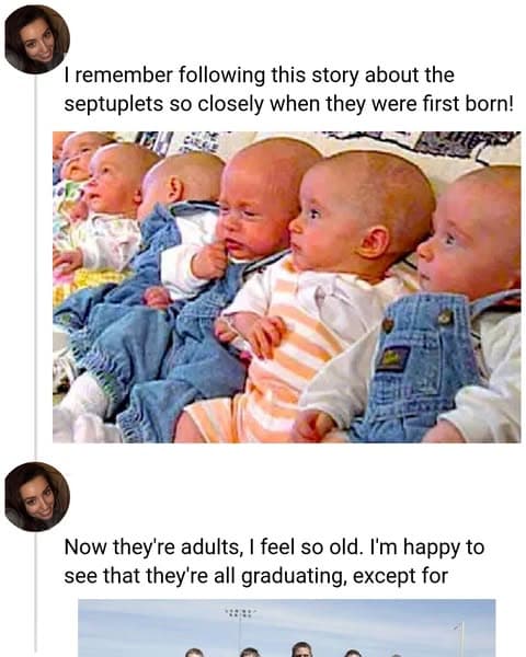 The World’s First Surviving Septuplets Are All Grown Up