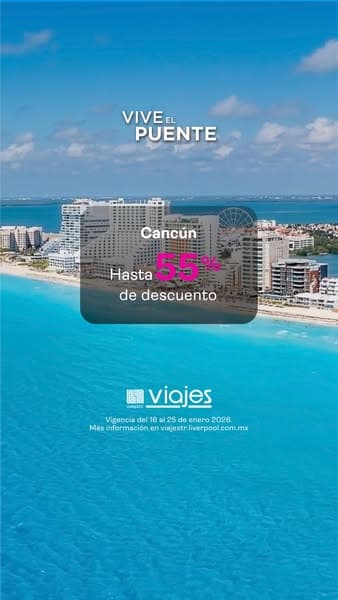 Reserva en Viajes Liverpool