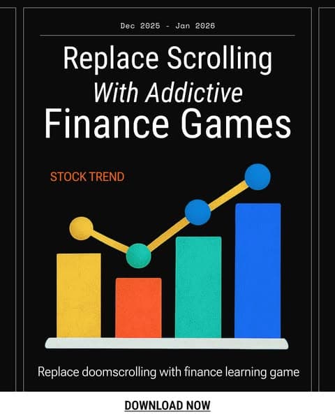 Ditch the Scroll. Learn Finance ⏳
