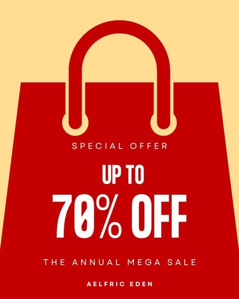 UP TO 70% OFF