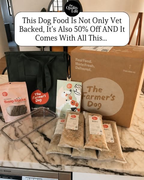 Vet-Developed Peace of Mind: 50% Off The Farmer’s Dog