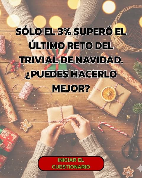 Si fallas este cuestionario, ¡estás en la lista de los malos!