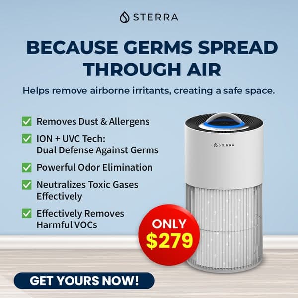 Stop Airborne Germs Before They Spread