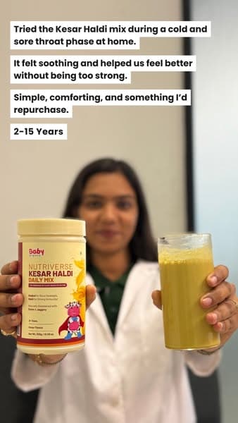 Soothing Kesar Haldi for Cold Days