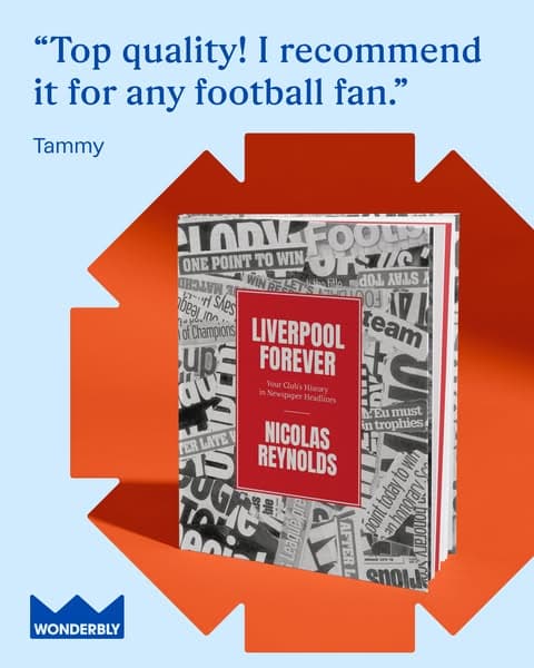 A personalised newspaper book for the biggest fan around